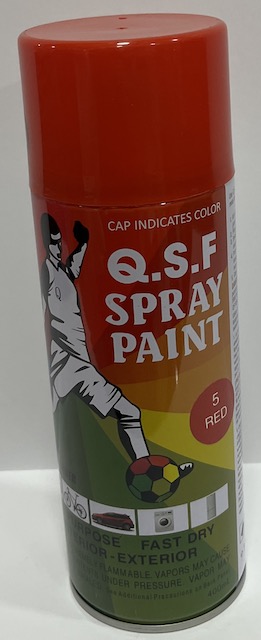 QSF Red Spray Paint